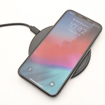 Wireless Charger Fast Qi 10W Samsung Galaxy S22 S23 S9 iPhone 11 12 13Pro Max XS